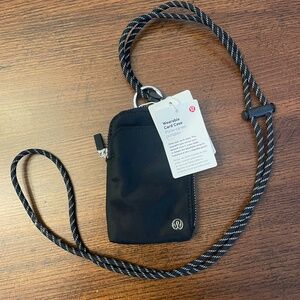 Lululemon Wearable Card Case, Black, NWT